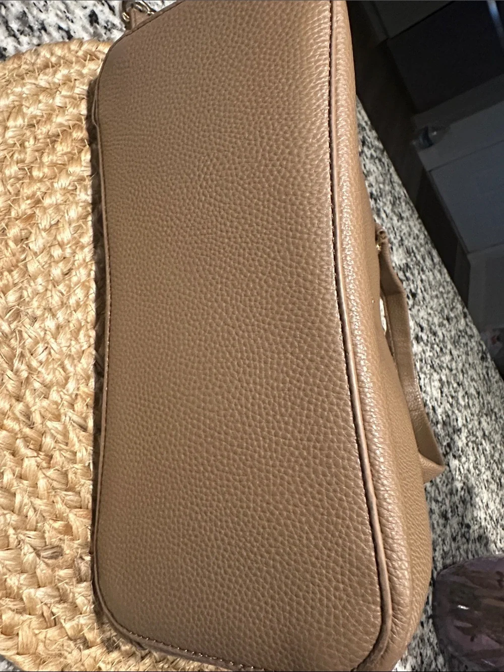 Like Dreams Jenna Bow Triple Compartment Beige